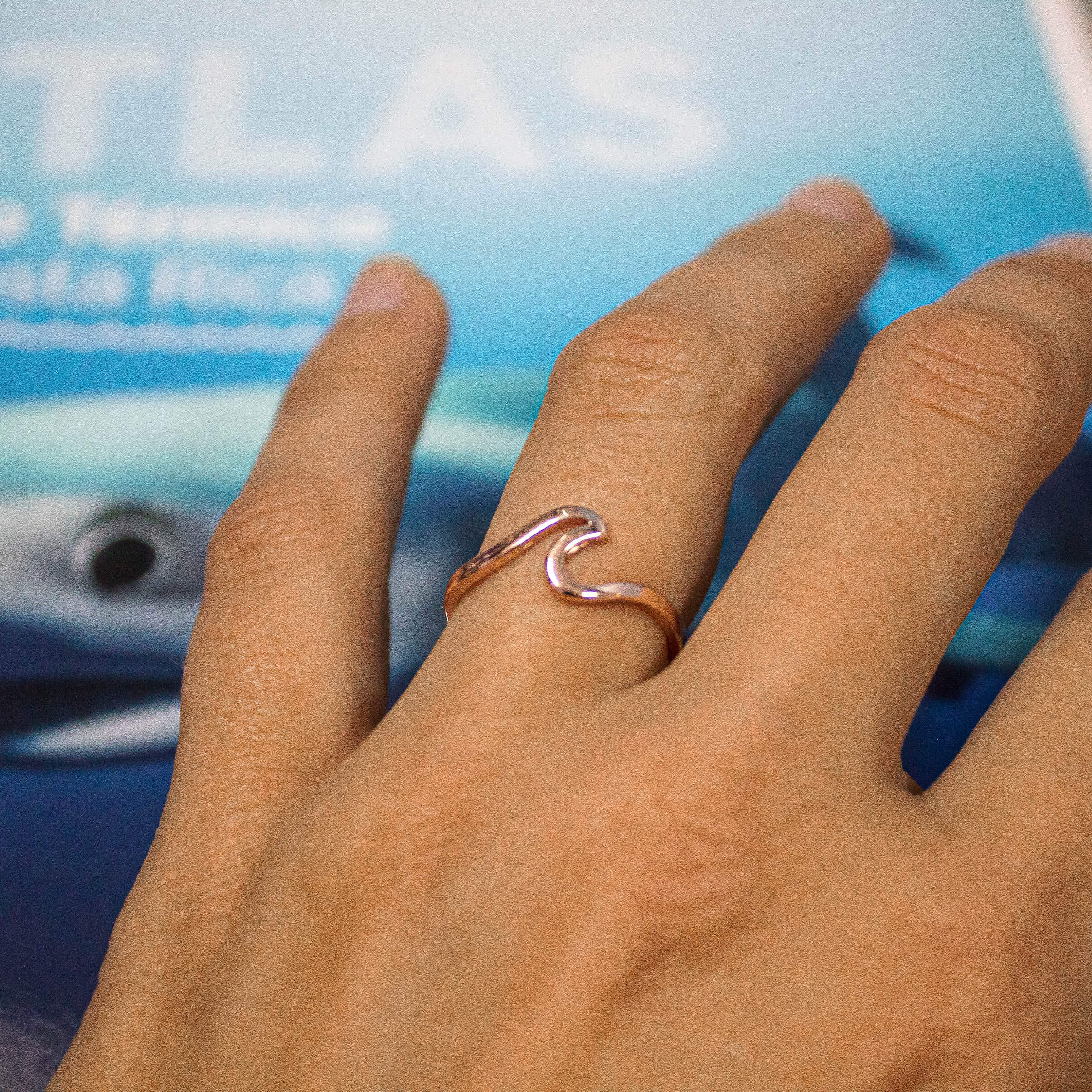 Spelen met Ontslag nemen Weglaten Silver Wave Ring - Salinas Bay | Science Research and Online Shop