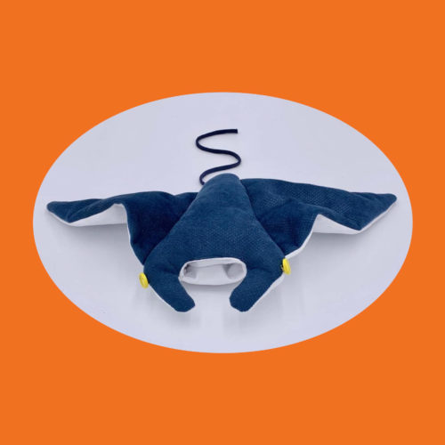 mobula ray plush by NOMELLAMO